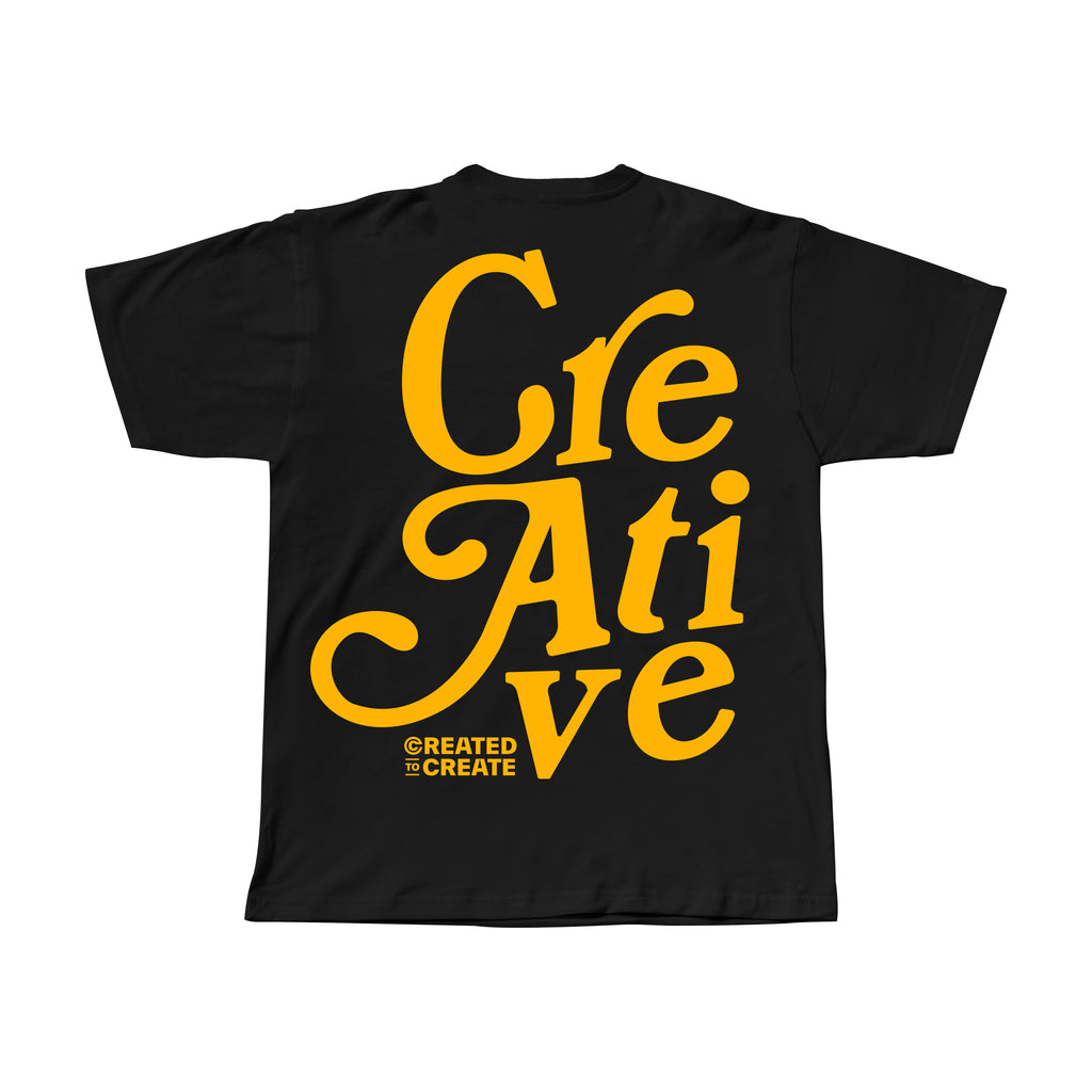SINNER CREATIVE BLACK TEE