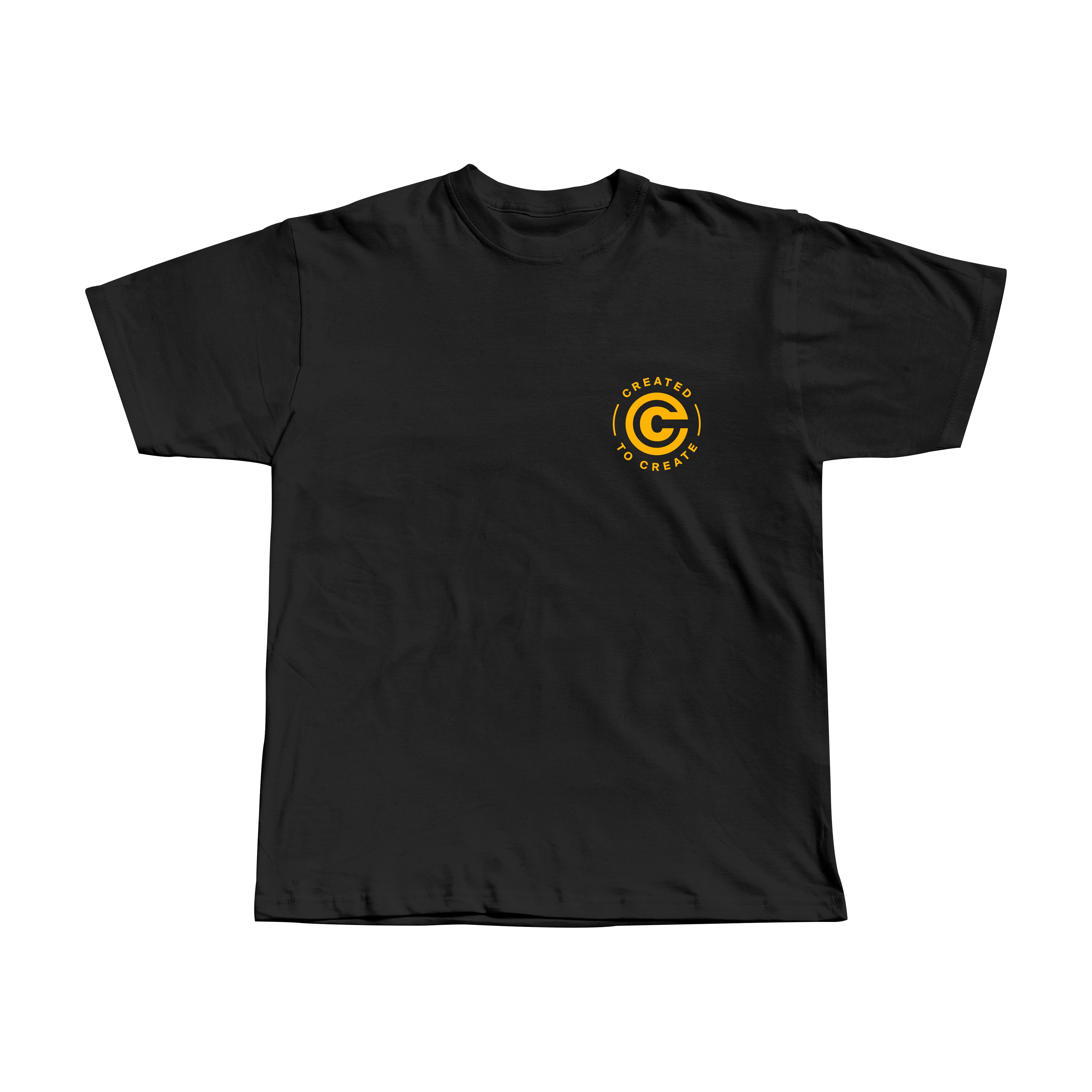 SINNER CREATIVE BLACK TEE