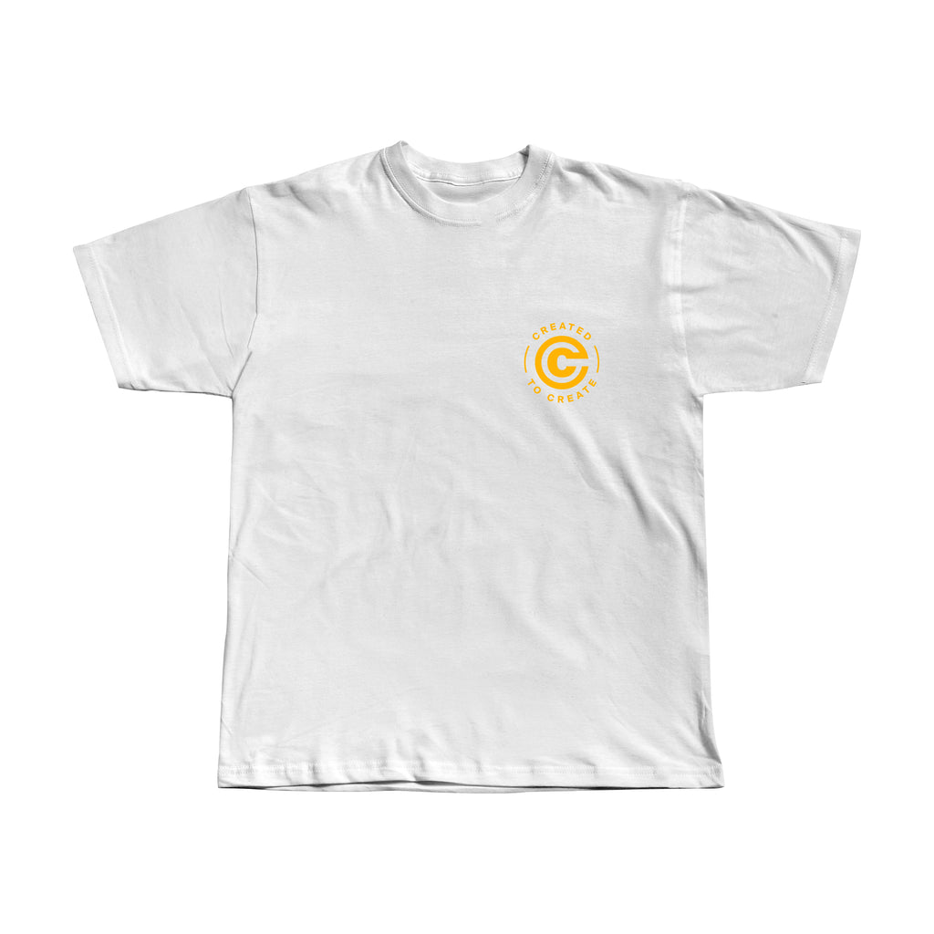 SINNER CREATIVE WHITE TEE
